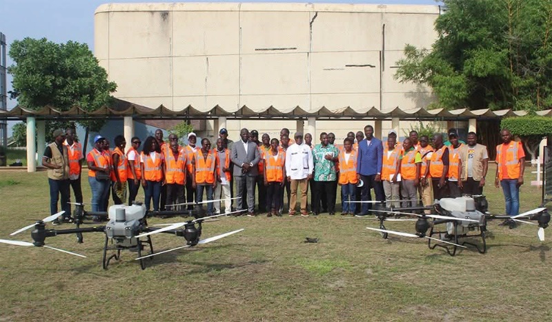 CÔTE D'IVOIRE- AGRICULTURE NUMÉRIQUE :L'ANADER FORME SES AGENTS À L'UTILISATION DES DRONES