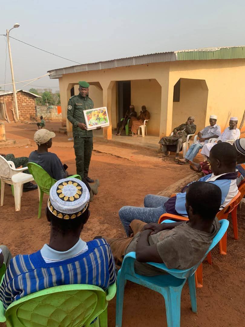 CÔTE D’IVOIRE/TOUBA : LA LUTTE CONTRE LES FEUX DE BROUSSE AU CŒUR D’UNE VASTE CAMPAGNE DE SENSIBILISATION