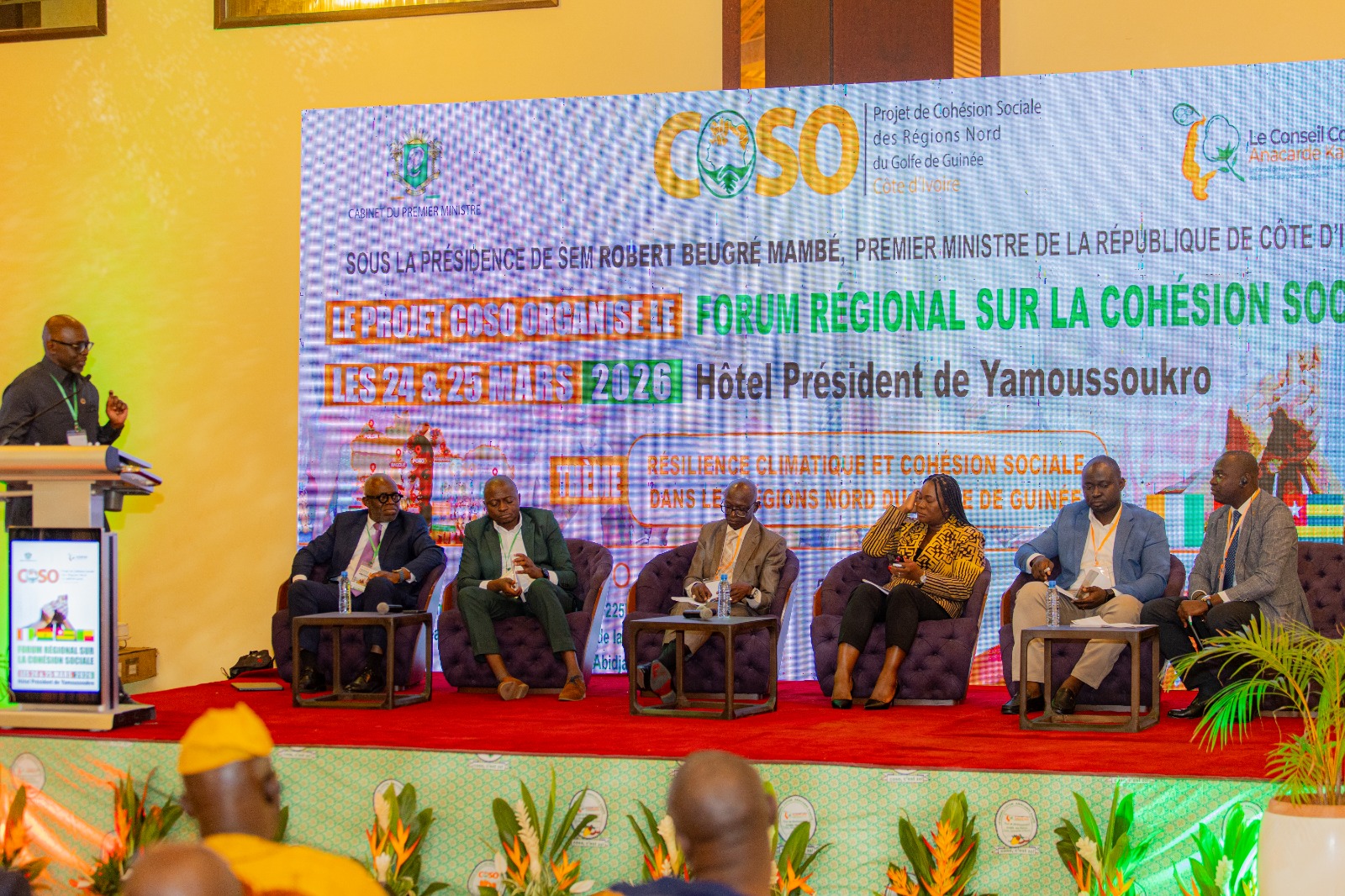 COTE D'IVOIRE - TROISIÈME ÉDITION DU FORUM RÉGIONAL DES RÉGIONS NORD DU GOLFE DE GUINÉE : QUATRE PAYS S’UNISSENT CONTRE LES CHANGEMENTS CLIMATIQUES À YAMOUSSOUKRO