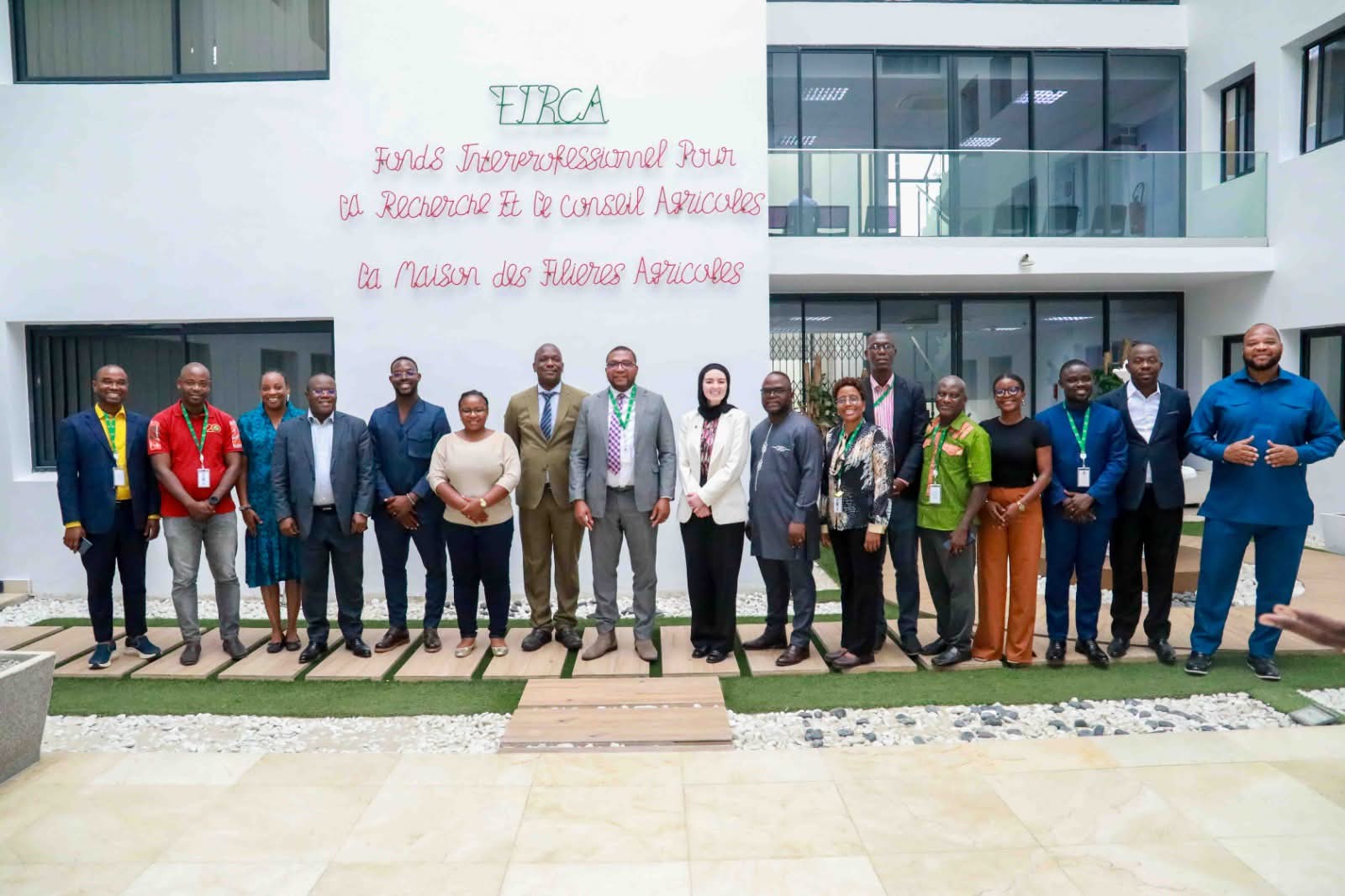 COTE D’IVOIRE- LE FIRCA RECOIT UNE DELEGATION DU FONDS VERT POUR LE CLIMAT