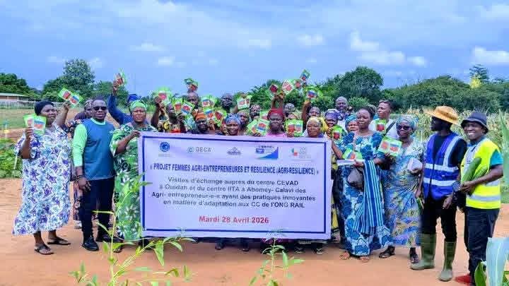 BÉNIN- VISITE D'ÉCHANGE AU SERVICE DE L 'AGRI- RESILIENCE FÉMININE
