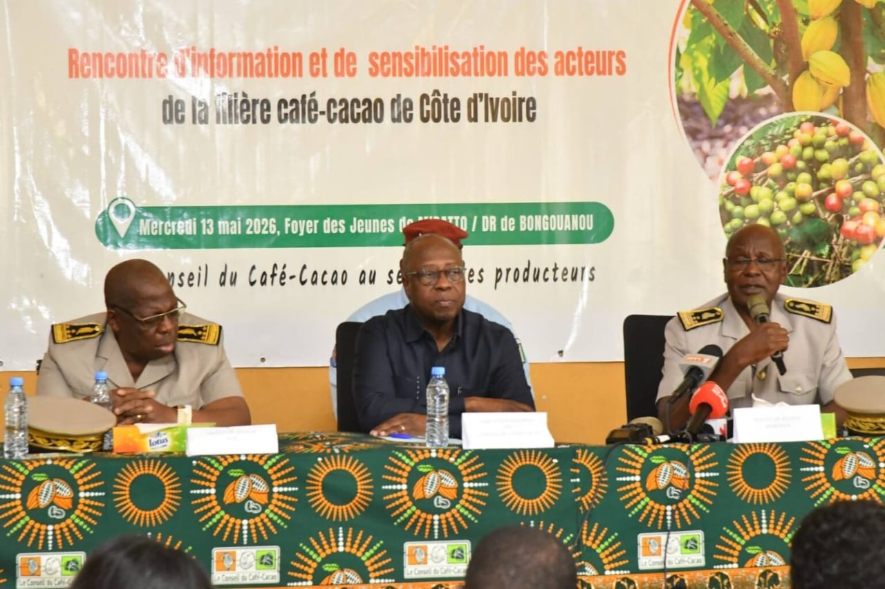 COTE D’IVOIRE-M’BATTO : LE DIRECTEUR GENERAL DU CONSEIL  CAFE-CACAO MET EN GARDE LES OPERATEURS FAUTIFS ET APPELLE AU CALME