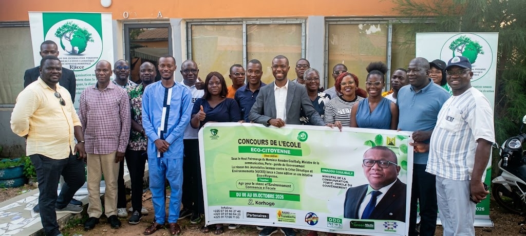 Korhogo : le RJICCE lance la deuxième édition du concours « École Écocitoyenne »