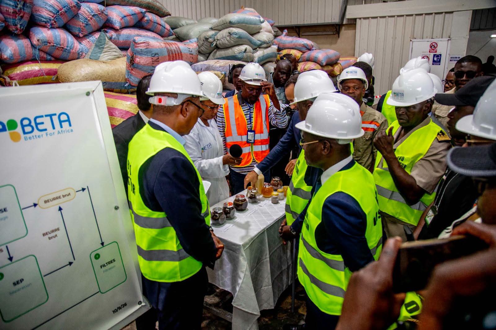 Bouaké/ Inauguration d'une usine de transformation du karité et du Soja